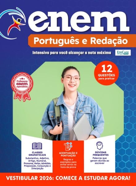 Apostilas ENEM – Janeiro 2026 Cover