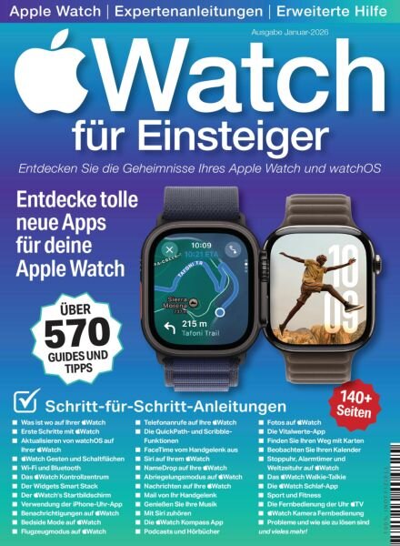 Apple Watch fur Einsteiger – Januar 2026 Cover