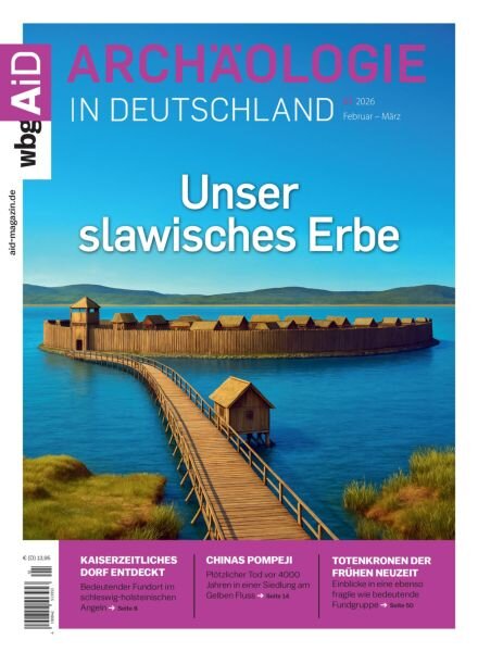 Archaologie in Germany – Januar 2026 Cover