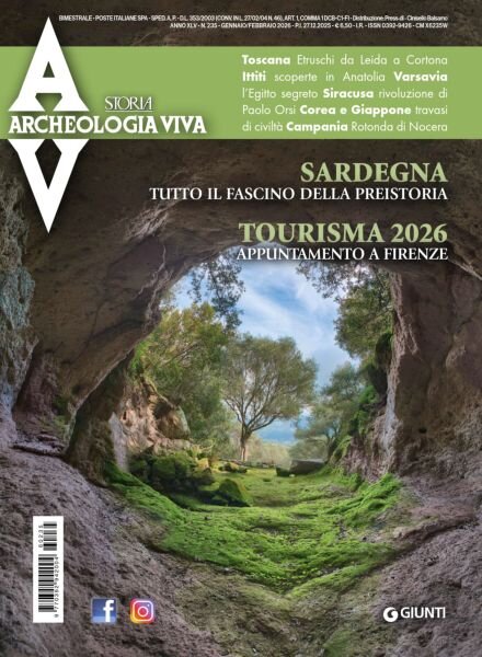 Archeologia Viva – Gennaio-Febbraio 2026 Cover