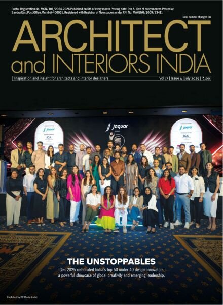 Architect and Interiors India – July 2025 Cover