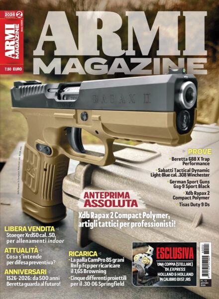 Armi Magazine – Febbraio 2026 Cover