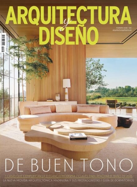 Arquitectura y Diseno – Febrero 2026 Cover