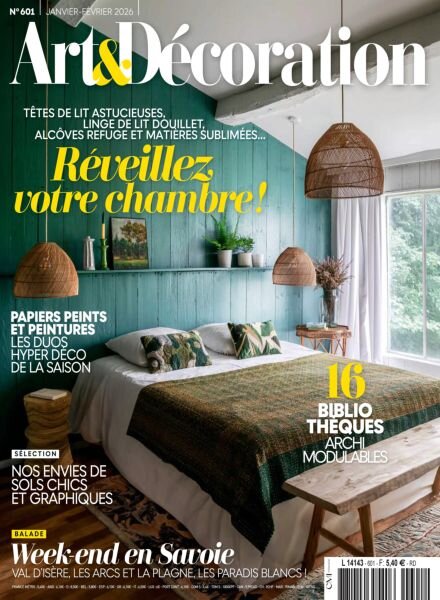 Art & Decoration – Janvier-Fevrier 2026 Cover