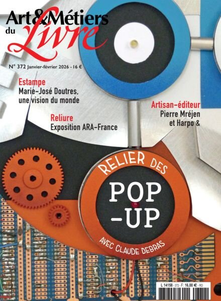 Art & Metiers du Livre – Janvier-Fevrier 2026 Cover