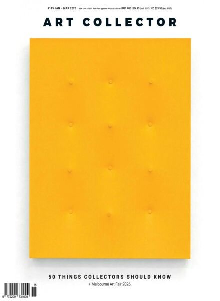 Art Collector – Issue 115 2026 Cover