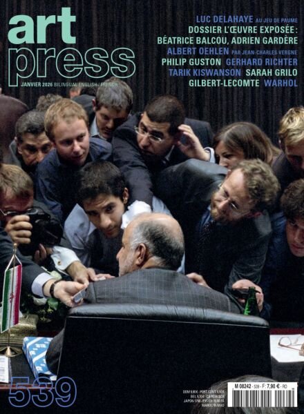 Art Press – Janvier 2026 Cover