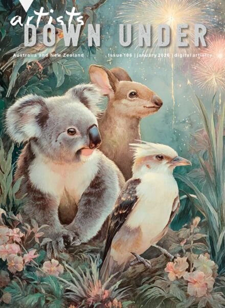 Artists Down Under – January 2026 Cover
