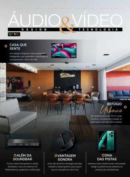 audio & Video Design e Tecnologia – Janeiro 2026 Cover