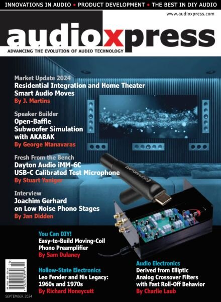 audioXpress – September 2024 Cover