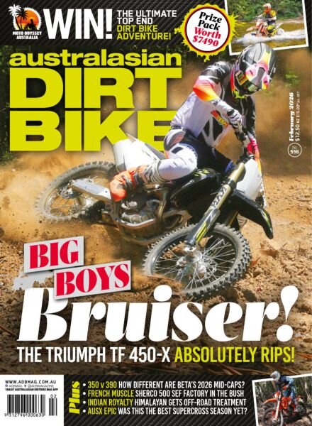 Australasian Dirt Bike – Issue 556 2026 Cover