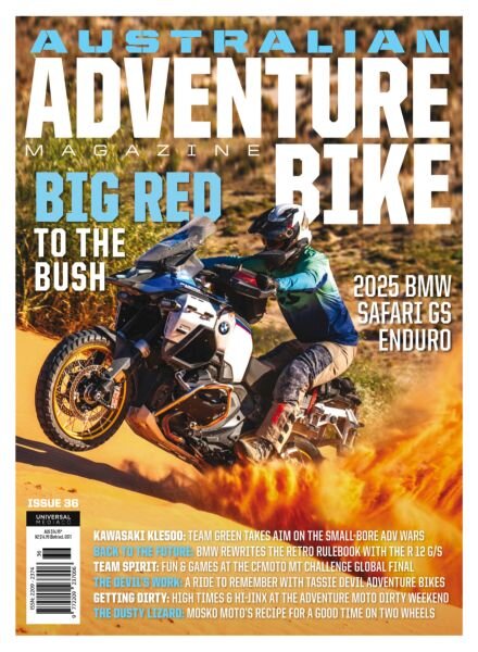 Australian Adventure Bike – Issue 36 2026 Cover