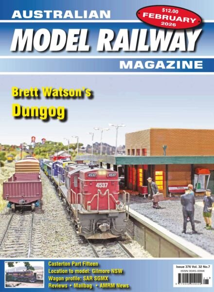 Australian Model Railway Magazine – February 2026 Cover