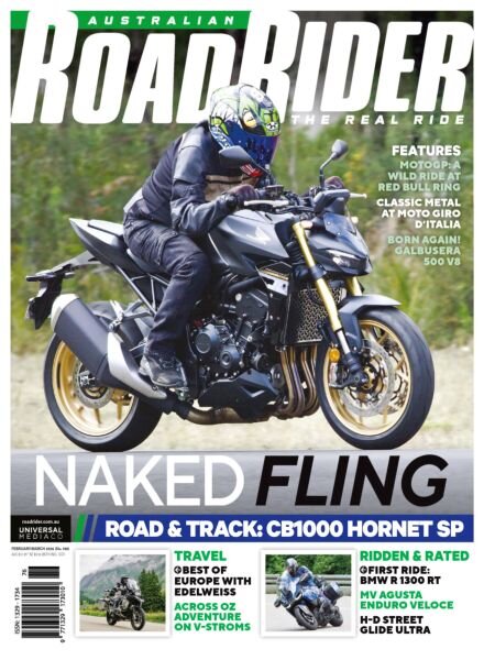 Australian Road Rider – Issue 188 2026 Cover
