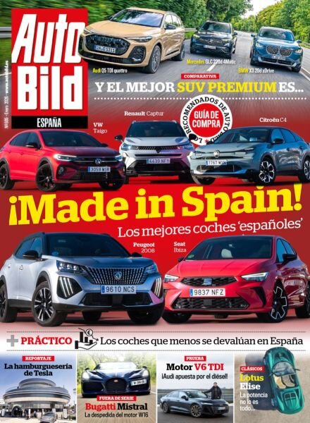 Auto Bild Espana – Enero 2026 Cover