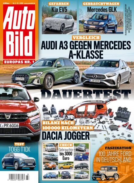Auto Bild Germany – 15 Januar 2026 Cover