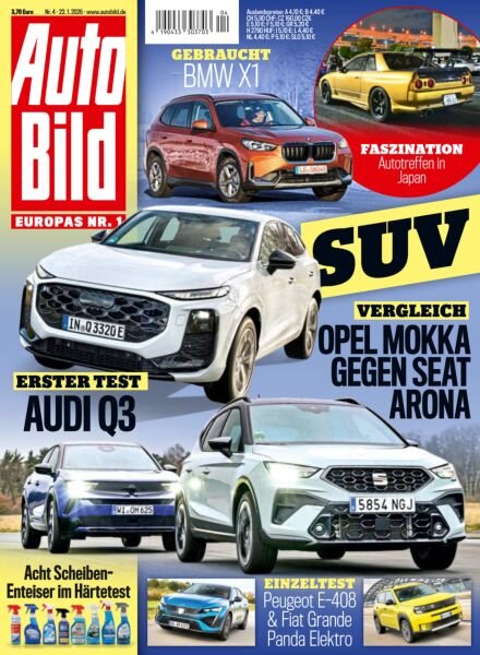 Auto Bild Germany – 22 Januar 2026 Cover