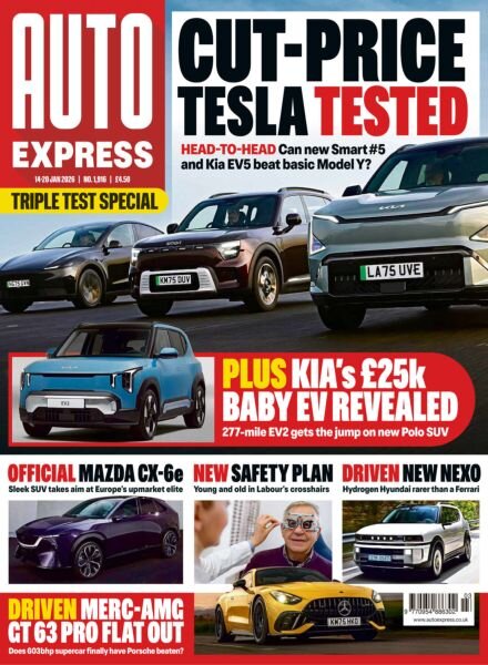 Auto Express – 14 January 2026 Cover
