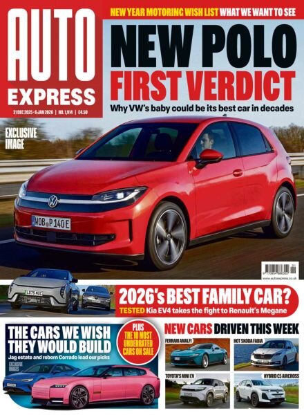 Auto Express – 31 December 2025 Cover