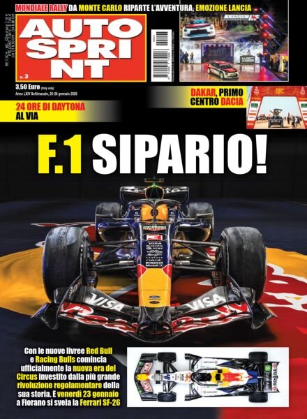 Auto Sprint – 20 Gennaio 2026 Cover