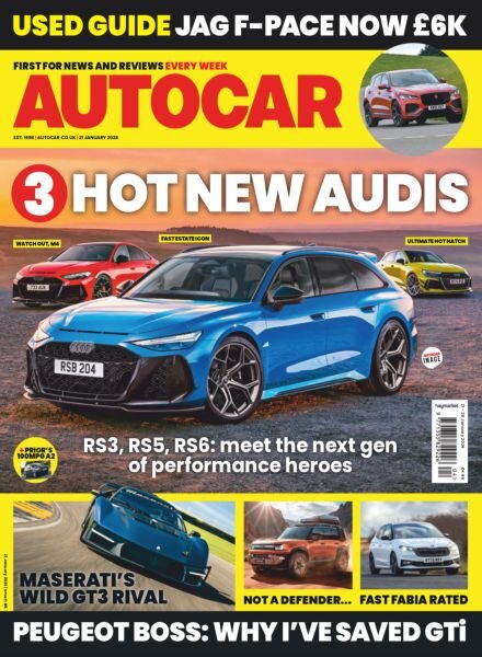 Autocar UK – 21 January 2026 Cover