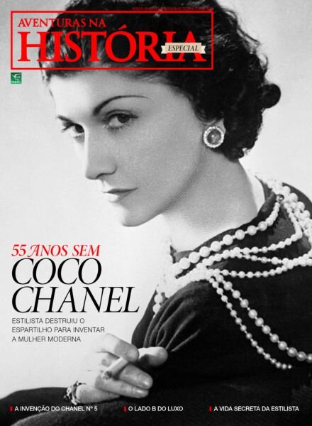 Aventuras na Historia – Edicao Especial Coco Chanel – Janeiro 2026 Cover
