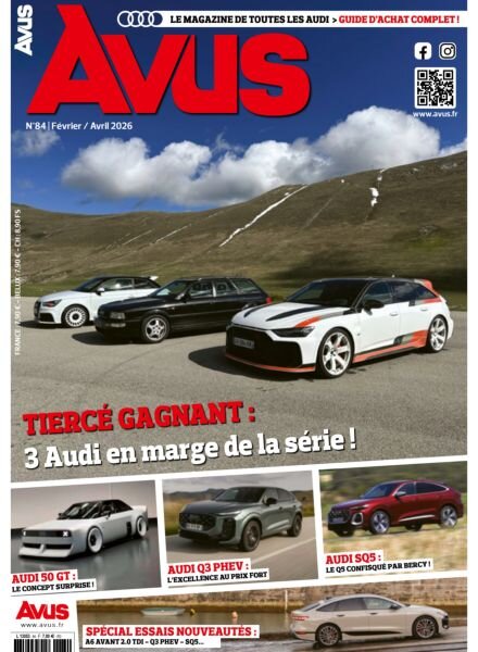 Avus – Fevrier-Avril 2026 Cover