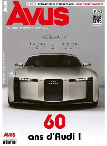 Avus – Octobre-Decembre 2025 Cover