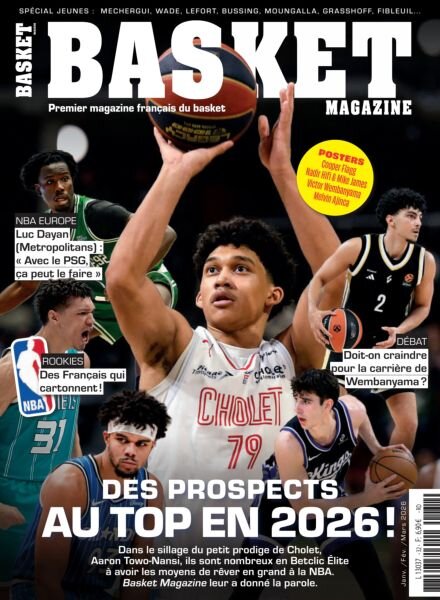 Basket Magazine – Janvier-Mars 2026 Cover