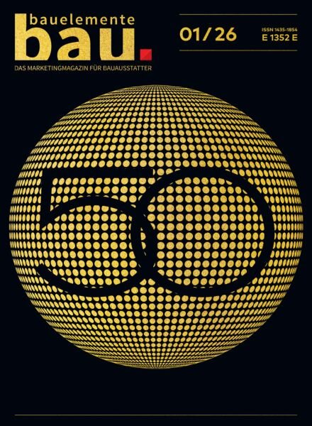 Bauelemente Bau – Januar 2026 Cover