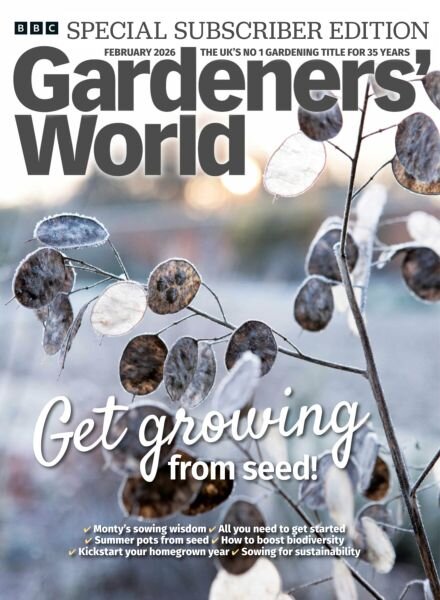 BBC Gardeners’ World – February 2026 Cover