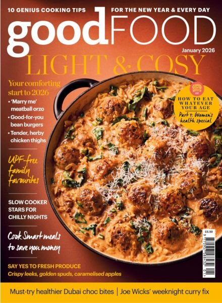 BBC Good Food UK – January 2026 Cover