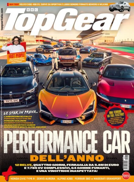 BBC Top Gear Italia – Gennaio-Febbraio 2026 Cover