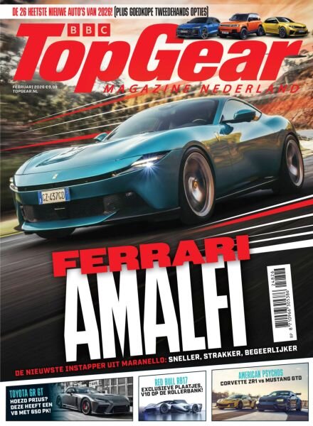 BBC Top Gear Netherlands – Februari 2026 Cover