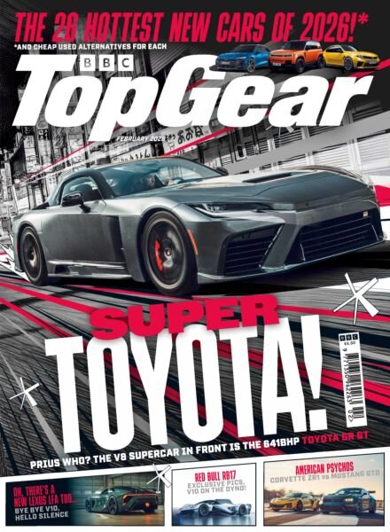 BBC Top Gear UK – February 2026 Cover