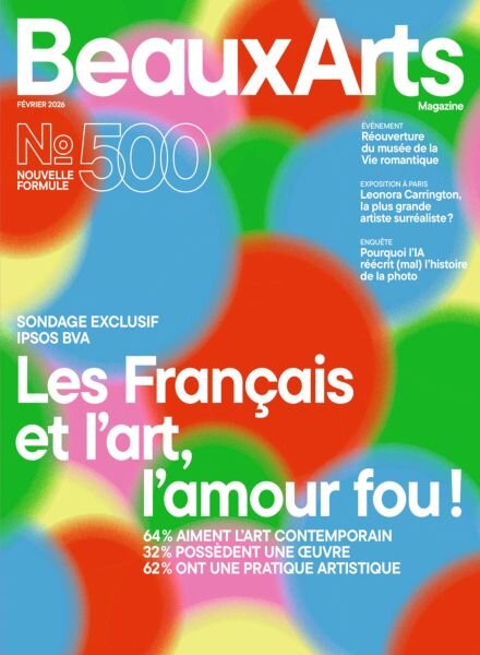 Beaux Arts – Fevrier 2026 Cover
