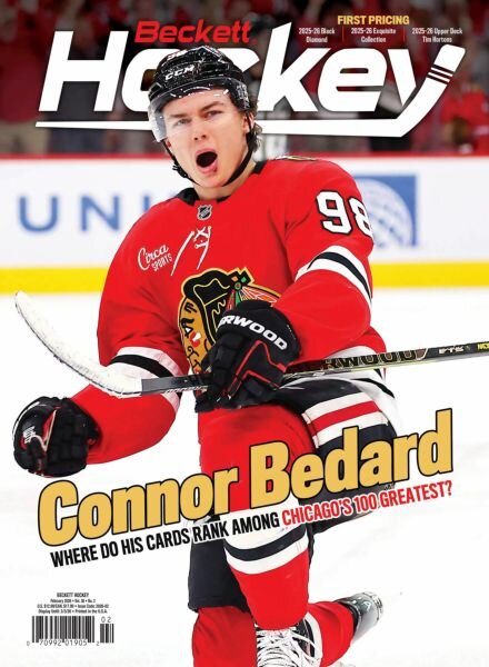 Beckett Hockey – February 2026 Cover