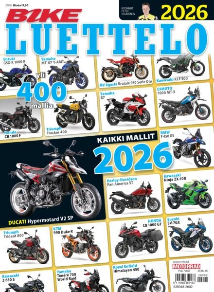 Bike Finland – Tammikuu 2026 Cover