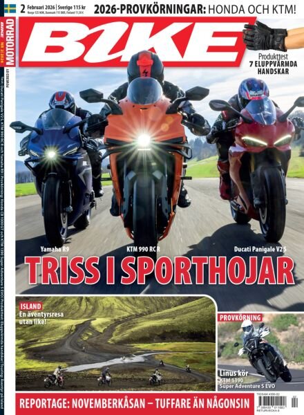Bike Sverige – Januari 2026 Cover