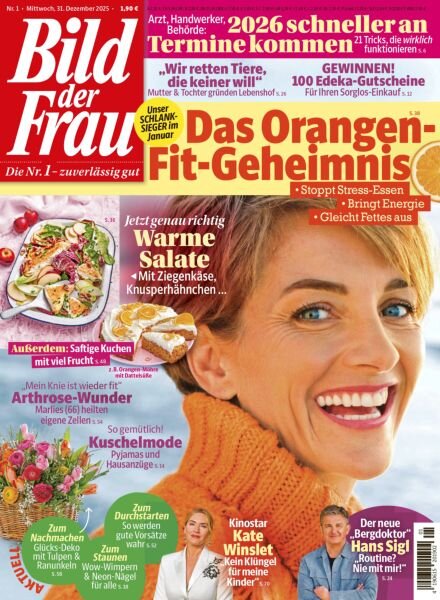 Bild der Frau – 31 Dezember 2025 Cover