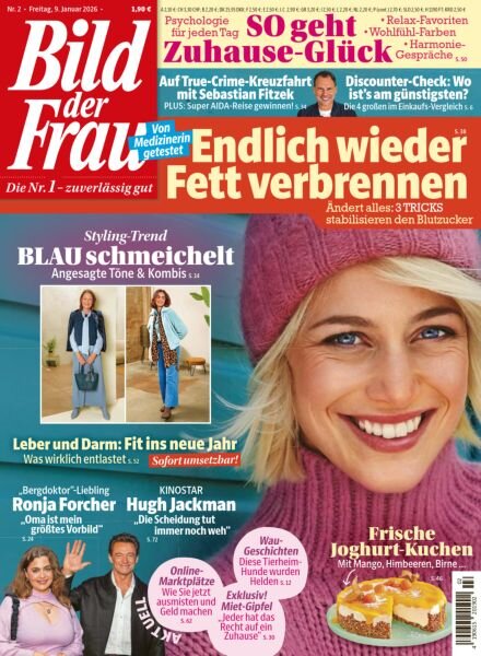 Bild der Frau – 9 Januar 2026 Cover