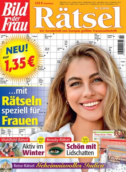 Bild der Frau Ratsel – Februar 2026 Cover