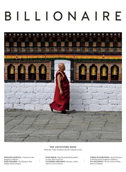 Billionaire – The Adventure Issue 2025 Cover