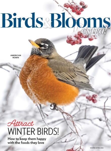 Birds and Blooms Extra – Winter 2026 Cover