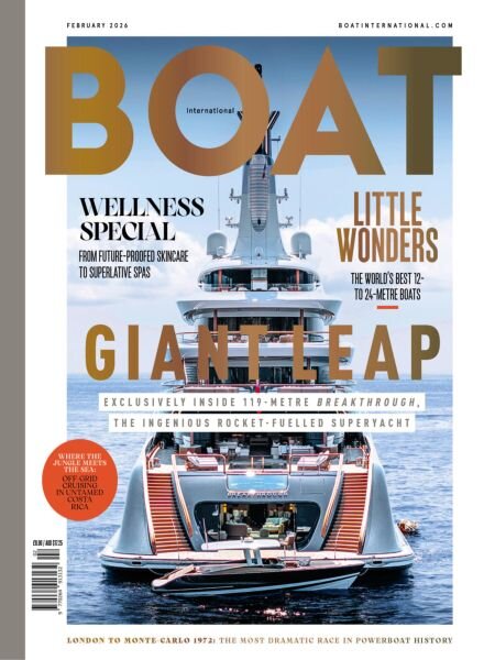 Boat International – February 2026 Cover
