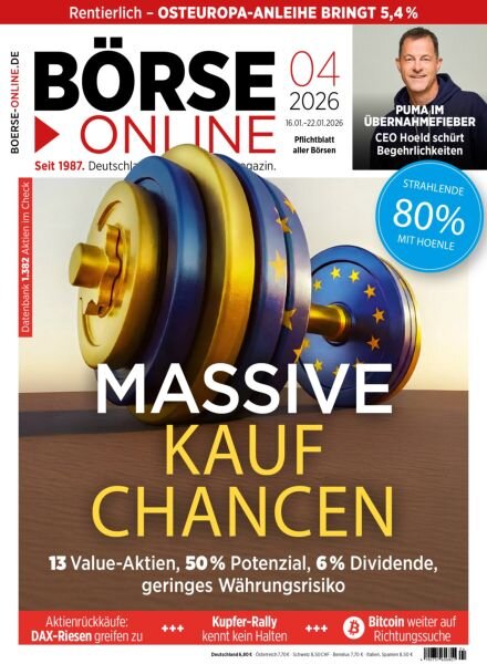 Borse Online – 16 Januar 2026 Cover