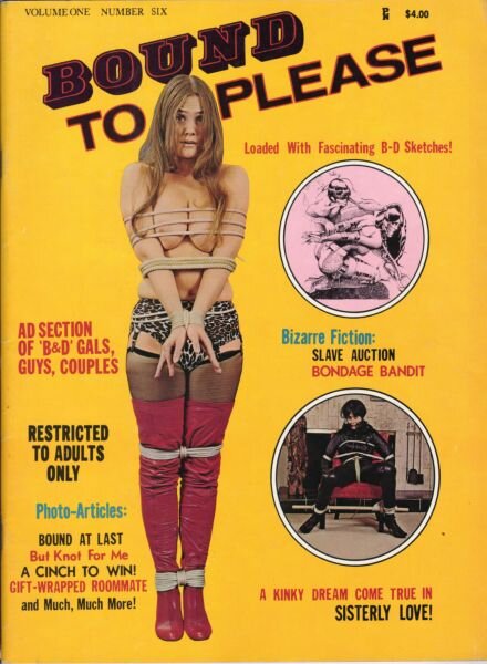 Bound to Please – Volume 1 Number 6 1972 Cover