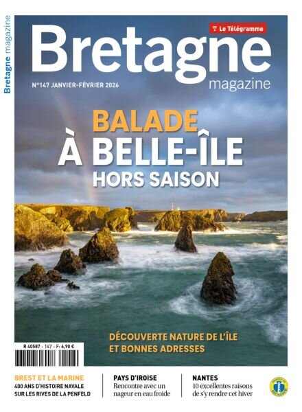 Bretagne Magazine – Janvier-Fevrier 2026 Cover