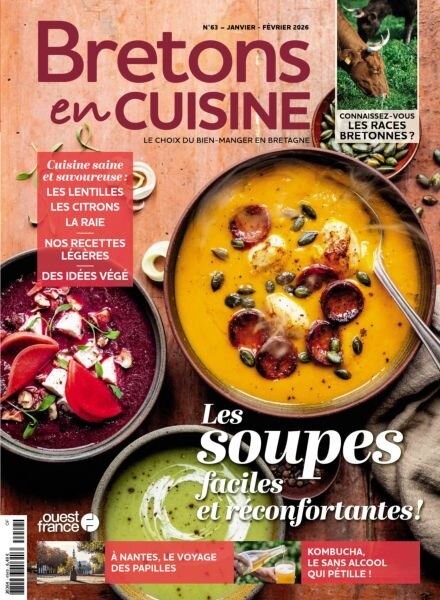 Bretons en Cuisine – Janvier-Fevrier 2026 Cover
