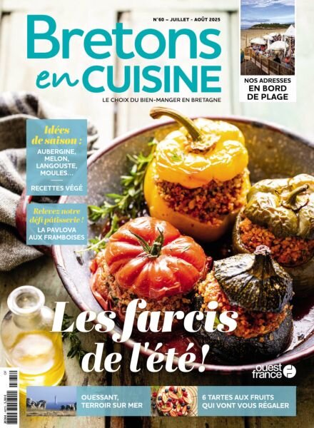Bretons en Cuisine – Juillet-Aout 2025 Cover